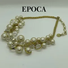 EPOCA エポカ ネックレス パール＆クリスタル