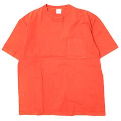 CAMBER キャンバー アメリカ製 302 8oz MAX WEIGHT POCKET T-SHIRT 8オンス マックスウェイトポケットTシャツ M オレンジ 半袖 クルーネック コットン MADE IN USA トップス g21955