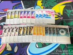 ポケモンカードゲーム ダブルターボエネルギー ルミナスエネルギー フュージョンエネルギー リバーサルエネルギー リゲインエネルギー セラピーエネルギー メディカルエネルギー 各4枚セット デッキ汎用