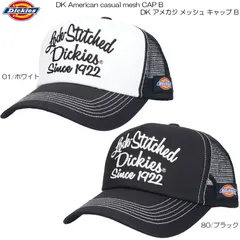 Dickies ディッキーズ DK アメカジ メッシュ キャップ B アウトドア タウン カジュアル UV対策 18416700