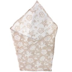 特価商品 hiorie(ヒオリエ) おくるみ 2重ガーゼ 日本製 約100×100cm kinu ベビーケット うまベージュ