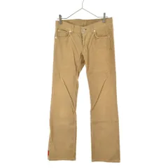 PRADA (プラダ) Corduroy Pants ボタンフライ コーデュロイパンツ ベージュのサムネイル