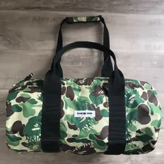 A BATHING APE】超希少 初期 ミリタリーボストンバッグ 大容量