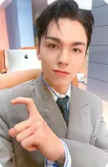 【中古】コレクションカード(男性) SEVENTEEN/VERNON(バーノン)/CD「FML」発売記念オンラインサイン会 BEATROAD・Joeun Music特典フォトカード