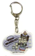 【中古】雑貨 一松 「おそ松×サンリオキャラクターズカフェ トレーディングアクリルキーホルダー 成功バージョン」