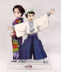 【中古】アクリルスタンド・アクリルパネル 珠世＆愈史郎 アクリルスタンド 「Blu-ray/DVD 鬼滅の刃 第4巻」 ufotable購入特典