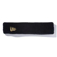 ニューエラ ヘッドバンド ブラック ゴールド 1個 New Era Head Band Black Gold 1pc