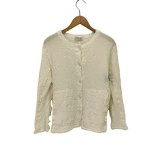 ミーバイイッセイミヤケ テーラードジャケット カーディガン カリフラワー 白 CAULIFLOWER JACKET – isseymiyake.com