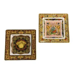 ジャンニ　ヴェルサーチとローゼンタール プレート海の宝物　18cm/聖夜 30㎝ ジャンニ ヴェルサーチとローゼンタール プレート海の宝物 18cm