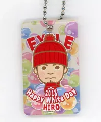 【中古】キーホルダー・マスコット(男性) HIRO(EXILE) アクリルキーホルダー White Day 2018 ver. EXILE TRIBE STATION オンラインカプセル