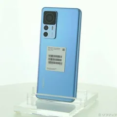 【値下げ依頼OK】Xiaomi 12 Pro ブルー レザー調 日本語設定OK 値下げ依頼OK】Xiaomi 12 Pro ブルー レザー調 日本語設定OK
