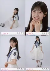 【中古】生写真(乃木坂46) ◇石森璃花/CD「自業自得」初回仕様限定盤 封入特典生写真 4種コンプリートセット