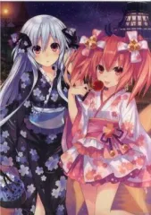 【中古】ポスター(アニメ) [単品] A3クリアポスター ティアラ＆アリン 「PS3ソフト フェアリーフェンサー エフ リミテッドエディション ファミ通DXパック」 エビテン限定同梱特典