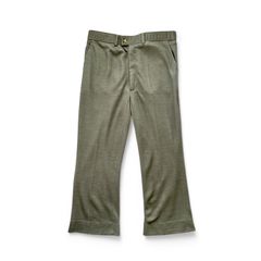YE OLDE AND NEW MAN イー オールド アンド ニュー マン SPORTIF  WOOL JERSEY SPORT SLACKS ウールジャージースポーツスラックス