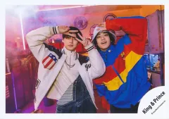 【中古】生写真(STARTO) King ＆ Prince/永瀬廉・高橋海人/横型・上半身/シングル「halfmoon / moooove!!」MV＆ジャケ写オフショット/公式生写真