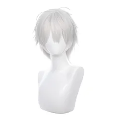 【新着商品】コスプレパーティーに最適 ホリデーパーティー ハロウィン 文化祭 耐熱ウィッグ ウィッグネット付き 変装ウィッグ にじさんじ所属 VTuber YouTuber ウィッグバーチャル 葛葉 Kuzuha コスプレウィッグ