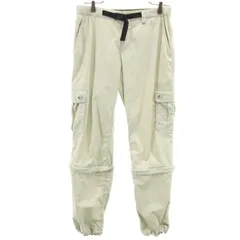 Columbia コロンビア アウトドア クライミング カーゴ ナイロンパンツ L ベージュ系 2WAY レディース 古着