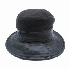 HERMES　黒　ハット　メンズ・レディース60サイズ HERMES - エルメス HERMES ハットの通販 by KOMEHYO ONLINE