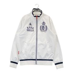 サイズ：XLARGE NEW ERA ニューエラ  ナイロンジップパーカー カモフラ 迷彩柄 ネイビー系 [240101475078] ゴルフウェア メンズ ストスト NEW ERA ニューエラ ナイロンジップパーカー カモフラ 迷彩柄