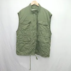 ◇ ⊂ chaco closet チャコクローゼット ナイロン系ミリタリー - ナイロンワイド ベスト サイズF グリーン系 レディース E  【1505290016032】