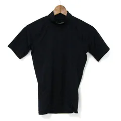 アンダーアーマー 半袖Ｔシャツ ヒートギア トレーニング スポーツウエア トップス メンズ MDサイズ ネイビー系 UNDER ARMOUR 【中古】