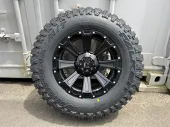 ファルケン WILDPEAK M/T01 265/70R17 タイヤホイール 新品4本セット 17インチ DeathRock プラド ハイラックス サーフ FJ サバーバン タホ Ｈ3 オフロードカスタム オフロード仕様 マッドタイヤのサムネイル