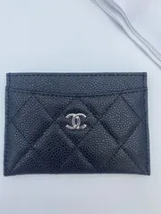 2024年最新】chanel シャネル カードケース マトラッセ キャビアスキン