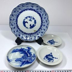 ◇染付 唐子図皿 明末天啓写し 景徳鎮窯 中国美術◇ - メルカリ