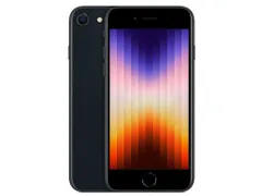 「新品・保証切れ」SIMフリー iPhone SE (第3世代) 64GB [ミッドナイト] MMYC3J/A 本体