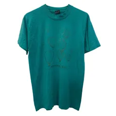 FRUIT OF THE LOOM 半袖 プリントTシャツ M グリーン系 フルーツオブザルーム プルオーバー 90's 気球 古着卸 アメリカ仕入 a706-6087