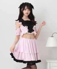 DearMyLove】6WAYハートチョーカー水着 ピンク - メルカリ