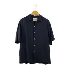 wacko maria ワコマリア　50s シャツ　ブラウン 半袖シャツ SWITCHING 50'S OPEN COLLAR SHIRT オープンカラーシャツ