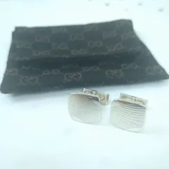 GUCCI グッチ カフリンクス シルバー925 イタリア製 - メルカリ