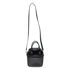 COMME des GARCONS コムデギャルソン 青山店限定 2WAYパテントレザーショルダーバッグ KZ-K 262 ブラックのサムネイル