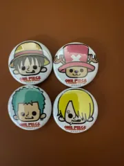 ONE PIECE キャラクターバッジ 4種セット