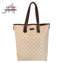 GUCCI グッチ ベージュ アイボリー ブラウン GGスプリームキャンバス  