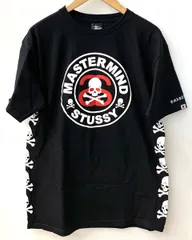 Stussy × mastermind コラボ ボタンダウンシャツ Mサイズ