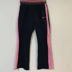 Nike ネイビー ピンク ジャージパンツ レディース M