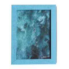 ☆ ライトブルー ☆ ポプラウッドフォトフレーム A3 フォトフレーム A3 木製 フォトスタンド 写真立て 写真フレーム 写真たて 写真入れ 壁掛け フレーム 壁 写真 フォト 横 大きい おしゃれ ポプラウッド インテリア