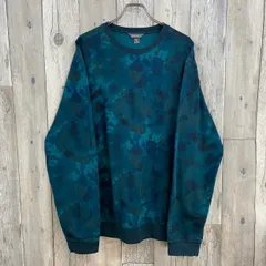 【Eddie Bauer エディーバウアー】迷彩 カモフラ CAMO スウェット スエット トレーナー XL