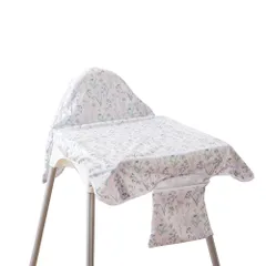 ☆ ハナ ☆ お食事エプロン テーブルクロス一体型 収納付き ylxbib5191 お食事エプロン テーブル 一体型 長袖 食事エプロン エプロン お食事スタイ ベビースタイ ロング 子供用 子供 防水 食べこぼし ベビー こども 子ども 赤ちゃん コンパクト