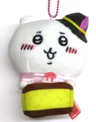 【中古】キーホルダー ちいかわ ぬいぐるみキーチェーン カステラ 「ちいかわ なんか小さくてかわいいやつ」 長崎限定