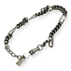 定価49500円 SAINT LAURENT スクロール チェーン ブレスレット サンローラン F  44656Aのサムネイル