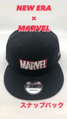 74【中古】NEW ERA × MARVEL ロゴ スナップバック CAP