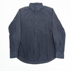 OLD NAVY オールドネイビー 長袖シャツ ネイビー ポケット付き M B202507