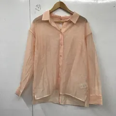 earth music&ecology アースミュージックアンドエコロジー シャツ、ブラウス 長袖 シアーシャツ