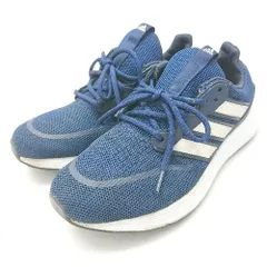 ◇ Θ adidas アディダス ランニング ランニングシューズ サイズ25.5 ブルー系 レディース E  【1507080012200】