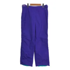 90年代 Columbia コロンビア ナイロン スキーパンツ アウトドア スノースポーツ パープル (レディース X-LARGE) 中古 古着 S6296
