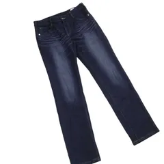 EDWIN エドウィン JWM02 ジャージーズ★ USED加工 ストレッチ デニム スリム ストレート パンツ ジーンズ Sz.S レディース