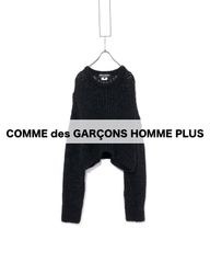 COMME des GARCONS HOMME PLUS　コムデギャルソンオムプリュス　モヘア混ローゲージニット